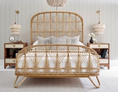 Bali Designer Cane Bed