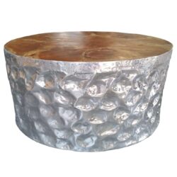 Aluminium Teak Root Table
