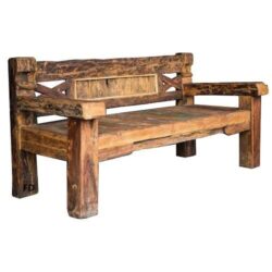 Bali Primitive Antique Bench