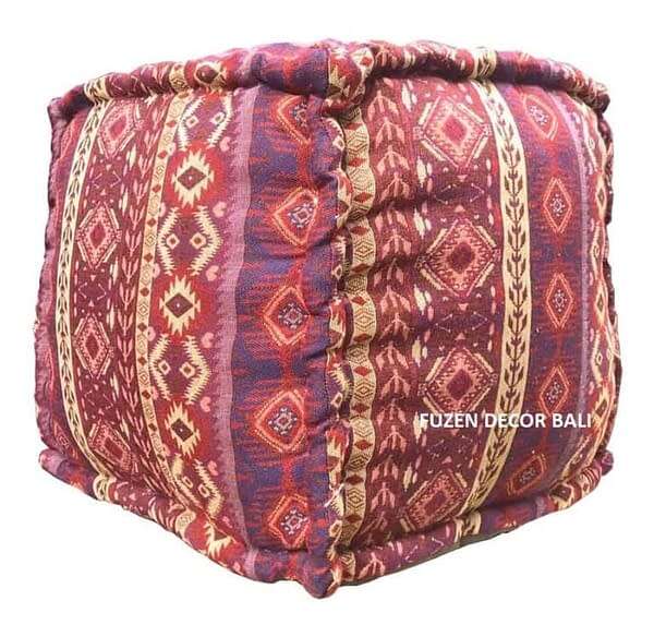 Bali Square Floor Pouf