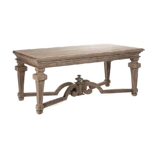 Indonesia Distress Rustic French Provincial Table