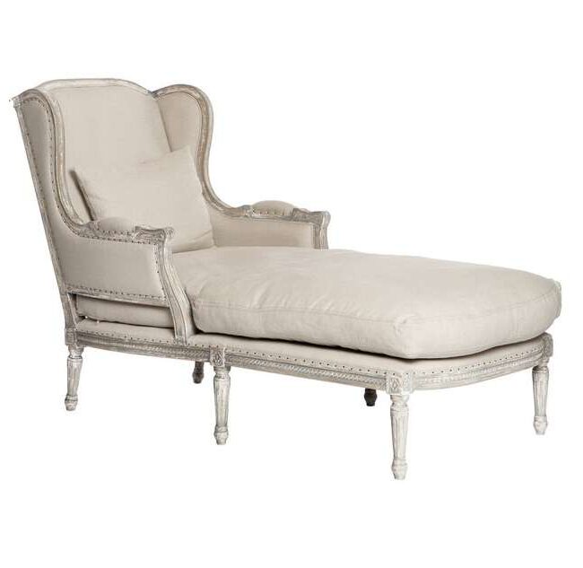 French Provincial Chaise Lounge