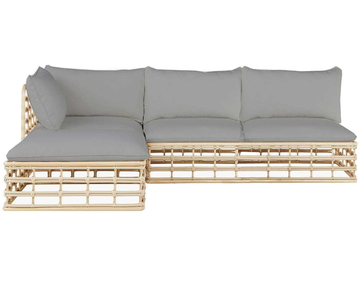 Rattan Sofa Daybed Large