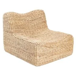 Natural Low Water Hyacinth Chair