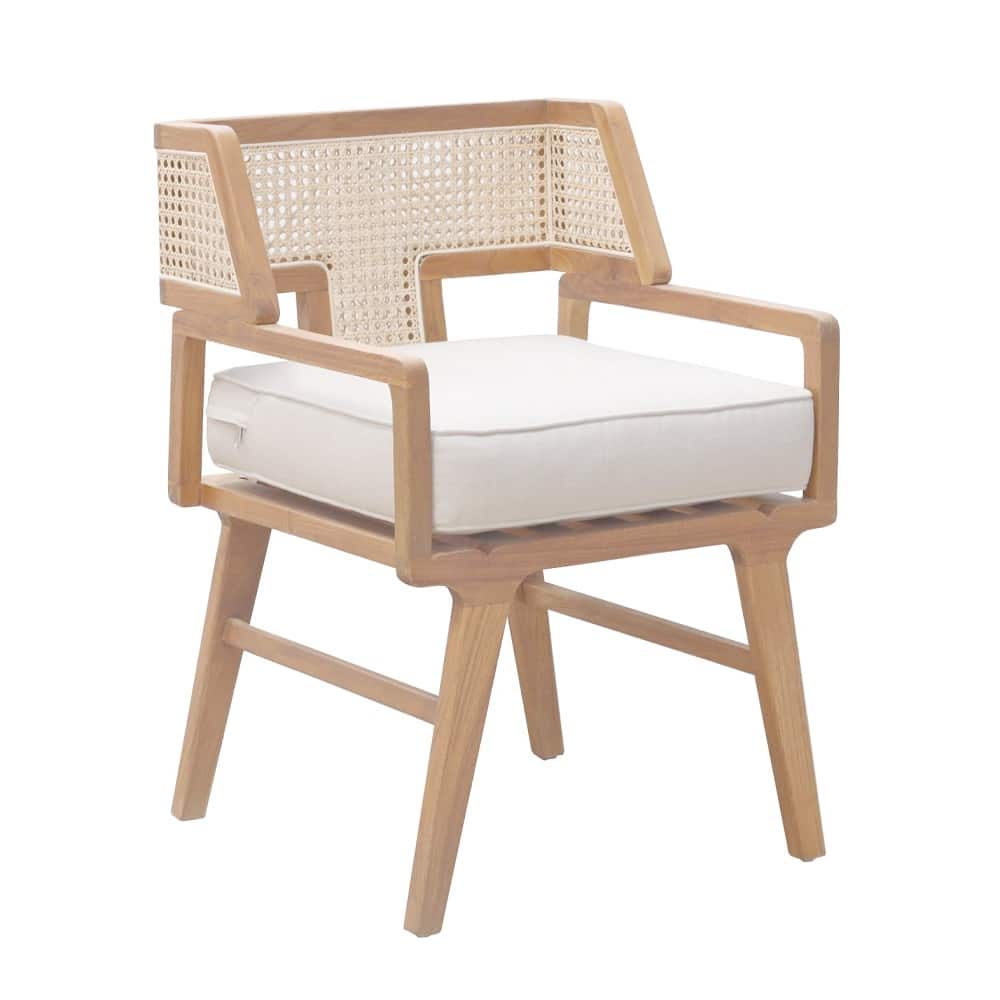 Teak Retro Armchair Dining