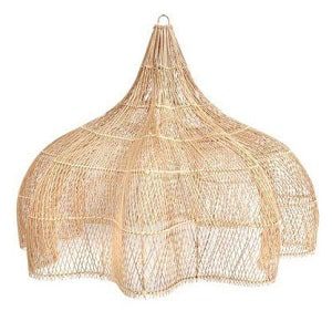 Rattan Hanging Scarf Lighting
