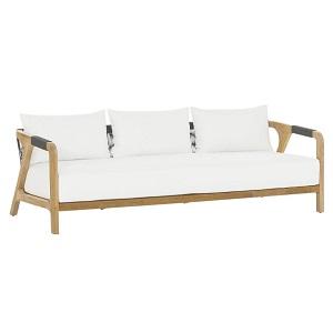 TEAK OUTDOOR FURNITURE WHOLESALE 5 Teak Outdoor Sofa