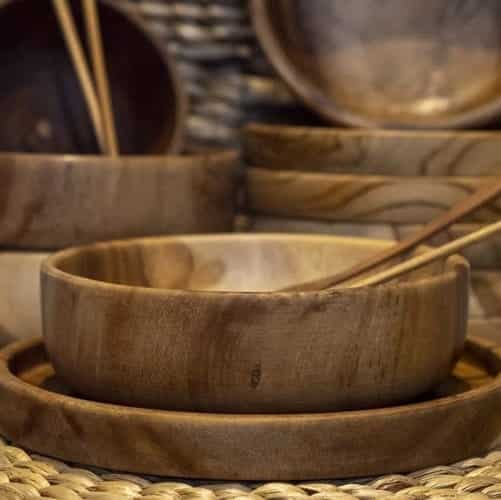 Bali Wood Tableware Suppliers