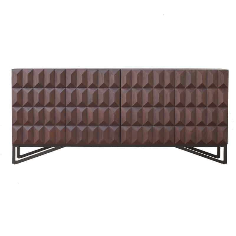 Teak Geo Sideboard