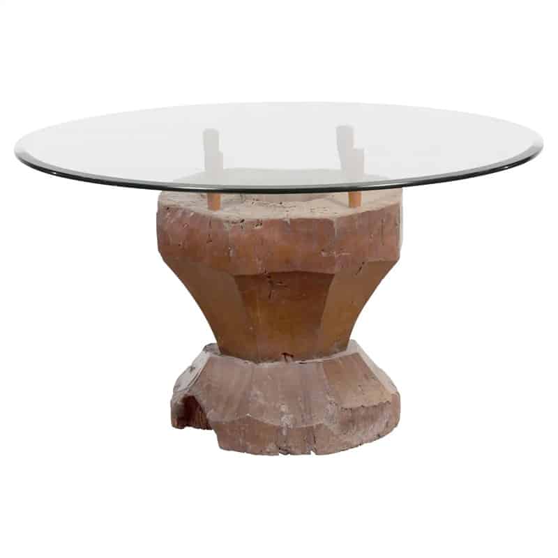 Bali Antique Mortar Table