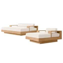 Bali Outdoor Chaise Sunbeds