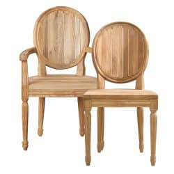 Outdoor French Provincial Chair